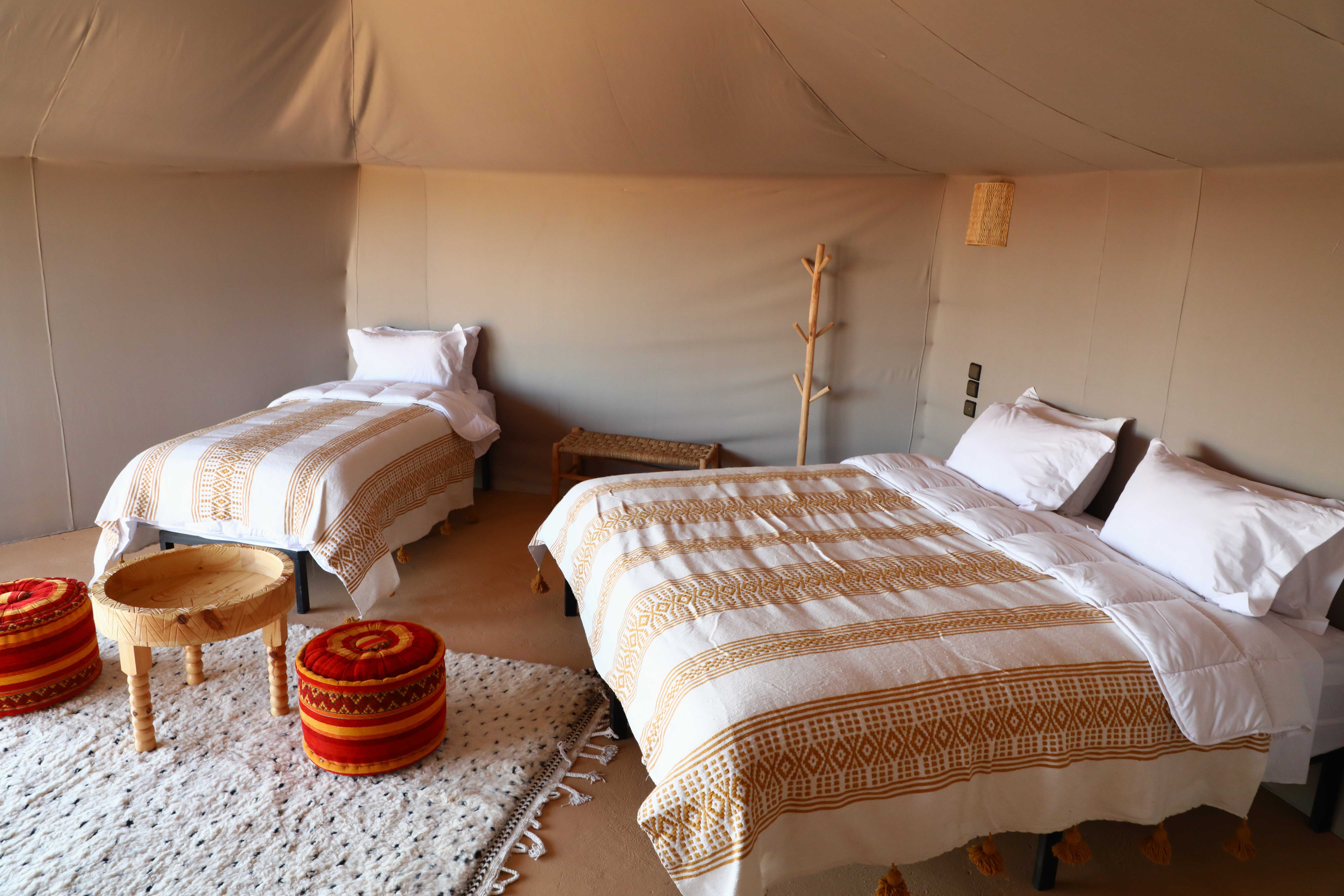 Desert camp experience